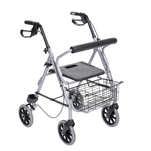  Περιπατητήρας Rollator Αλουμινίου "Silver"image